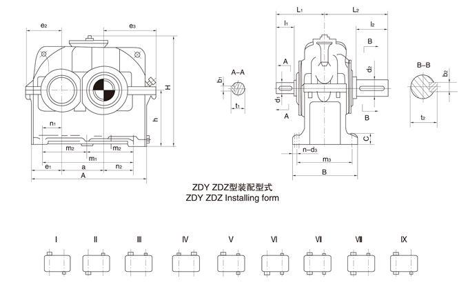 非标订制ZDY400-5-III减速开运体育app下载（中国）有限公司官网箱